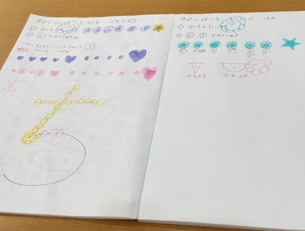 ノートや紙にイラストを用いながら描いて誰が見てもわかりやすいように工夫します