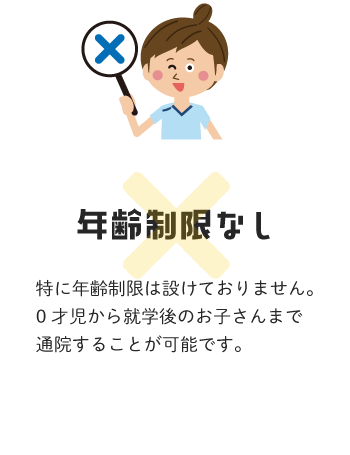 年齢制限なし