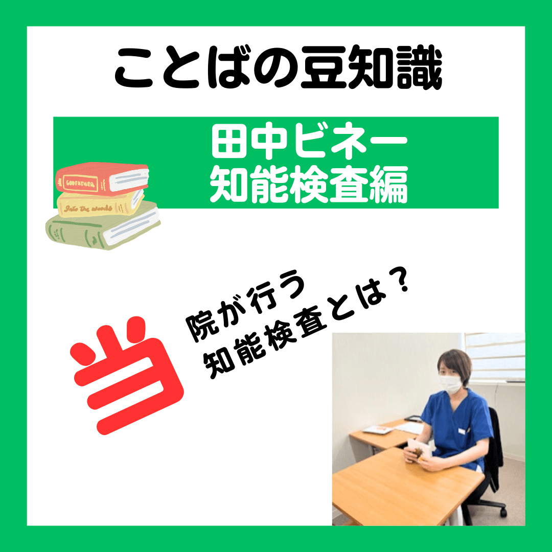 ST 知能検査 田中ビネー
